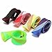 Tanchen 2 pack 1.6m DIY Stick Jacket Casting Fishing Rod Braided Sleeve Pole Glove Cover Protector 45mm [Random Color]