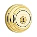 Kwikset 980 Single Cylinder Deadbolt featuring SmartKey® in Polished Brass