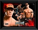 OFFICIAL WWE John Cena Framed Desktop Montage Print