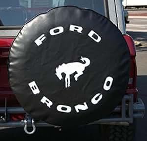 Amazon.com: D&R® 32'' Soft PVC Spare Tire Cover For Ford Bronco Type1: Automotive