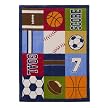 Sports Rug - 5x7'