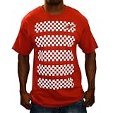 ALPINE STARS Checkered Graphic Snowboard Mens T-Shirt