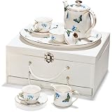 Blue Butterfly Children's Set