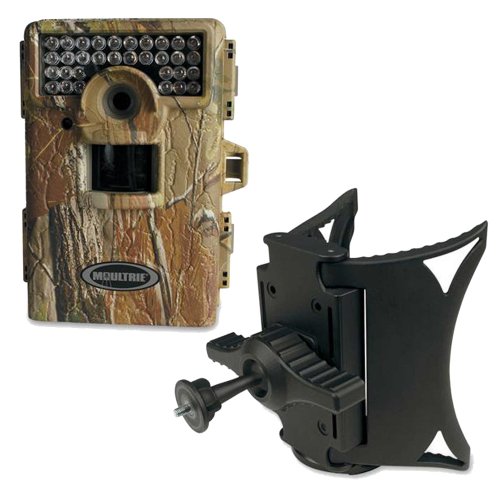 Moultrie Game Spy M-100 6MP Infrared Trail Camera With Camera Mount Bundle
