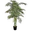 Deluxe Reed Faux Palm Tree - Green (5')