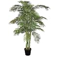 Deluxe Reed Faux Palm Tree - Green (5')