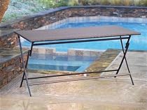 Big Sale RST Outdoor OP-PEFT2759 Perfect Folding Table Patio Furniture