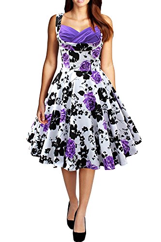 Black Butterfly 'Aura' Classic Serenity 50's Dress