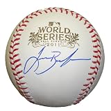 Lance Berkman Autographed Official 2011 World Series Baseball , St. Louis Cardinals, 2011 World Series, Houston Astros, New York Yankees