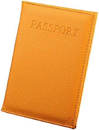 Cradlebeauty Lichee Pattern ID Card Holder Case Protector For Travel Passport