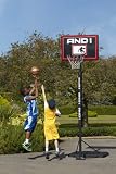 picture of AND1 Lay Up Basketball System - Black/Red