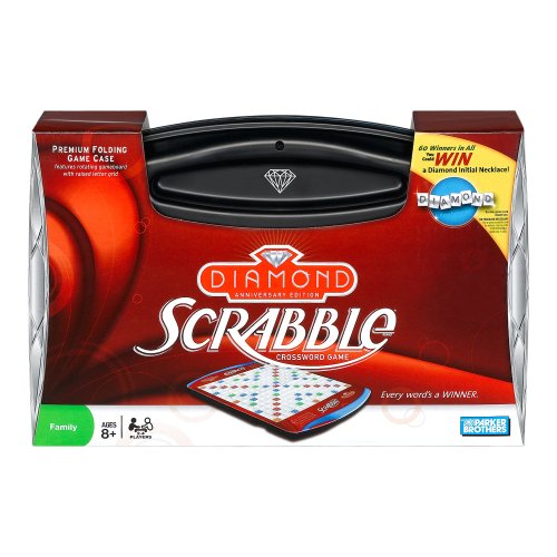 Childrens Toyshop  Toys : Scrabble Deluxe 60th Anniversary