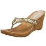 Bongo Women's Center Piece Thong Sandal,Natural,6 M US