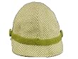 August Garnet Split Brim Cloche