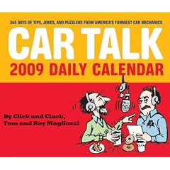 Car Talk 2009 Desk Calendar
