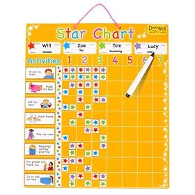 Doowell Activity Charts Magnetic Star Chart (Large)