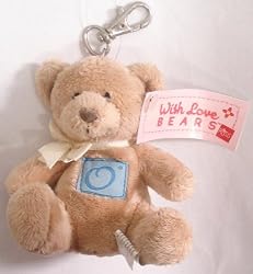 With Love Bears Embroidered Letter "O"