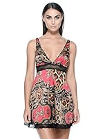 Just Cavalli Combinación Tapisserie (Negro / Rojo)