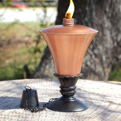 9 Inch Copper Plated Codson Park Table Top Torch