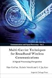 Multi-Carrier Techniques For Broadband Wireless Communications
