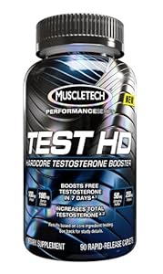 MuscleTech Test HD, 90ct, Testosterone Booster