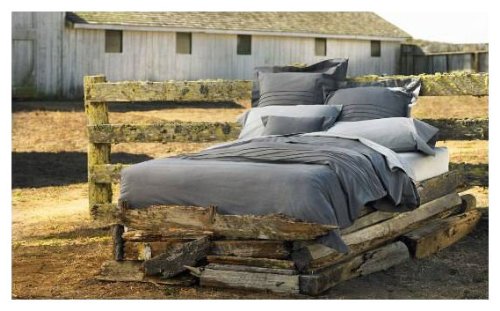Coyuchi Organic Flannel Duvet Cover - King - Ivory