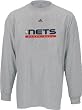 New Jersey Nets adidas True Court Practice Long Sleeve T-Shirt