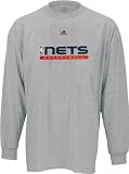 New Jersey Nets adidas True Court Practice Long Sleeve T-Shirt