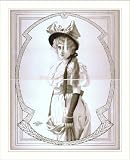 Historic Theater Poster (L), Woman in bowed hat and gloves