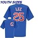 Derrek Lee Chicago Cubs YOUTH Player Name & Number T-Shirt by Majestic Select Youth Size: X-Large - 18