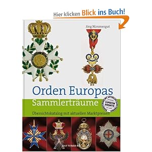 Orden Europas: �bersichtskatalog mit aktuellen Marktpreisen