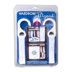 Wardrobe Wizard Wonder Hanger Cascade Space-Saving Hangers, 6-Pack