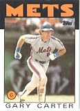 1986 Topps # 170 Gary Carter New York Mets Baseball Card