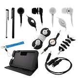 GTMax 10 Items Accessory Bundle for Toshiba Thrive 101-inch Android Tablet AT105-T1016 AT105-T108 AT105-T1032 on sale