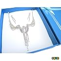 Deluxe Rhinestone Necklace & Earring Set (E) ~ Elegant Rhinestone Jewelry & Accessories ~ Great Gift Idea!
