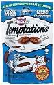 Whiskas Temptations Savoury Salmon Flavour Treats for Cats, 3-Ounce Pouches (Pack of 12)