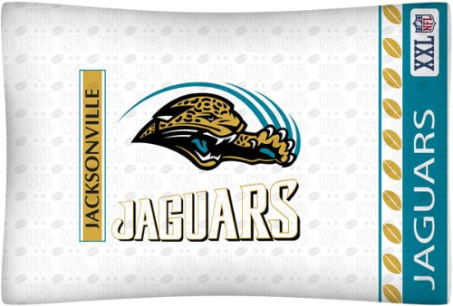 NFL Jacksonville Jaguars Micro Fiber Pillow Case Logo