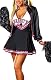 Cheapest Dreamgirl Women’s Varsity Cheerleader Costume Superior