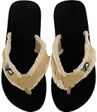 Philadelphia Flyers Unisex Khaki Frayed Flip Flops (11/12)