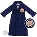 Navy Plush MVP Slam Dunk Bath Robe for Boys