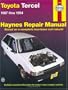 Toyota Tercel: 1987 thru 1994 (Haynes Repair Manual)