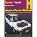 Toyota Tercel, '87'94 (Haynes Manuals)
