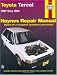 Toyota Tercel, '87'94 (Haynes Manuals)