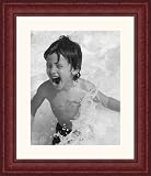 12x16 / 12 x 16 Mahogany Picture Frame .. 1-1/2'' wide