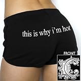 CHIODOS - That's Why I Am Hot - Black Track Shorts