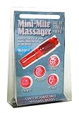 Pipedream Products Mini-Mite Portable Red Waterproof Vibrator and Mini Masseur Massager