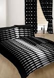 Kitchen & Housewares : Vanelli Black Single Duvet Cover Set