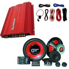 Auto HiFi Set Kit "Ibiza Nightcruiser" (13 cm Lautsprecher Set, Cougar 1000W Endstufe, Kabelset)