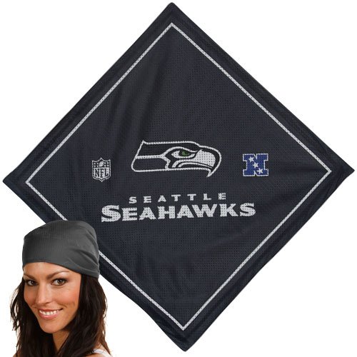 Seattle Seahawks Navy Blue Jersey Bandana