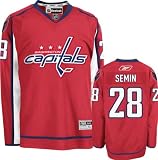 Reebok Alexander Semin Washington Capitals Premier Jersey - Red (Large)